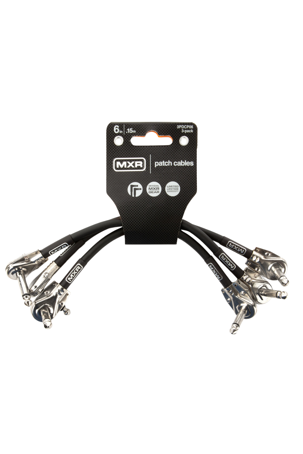 MXR 6 IN Patch Cable 3-Pack
