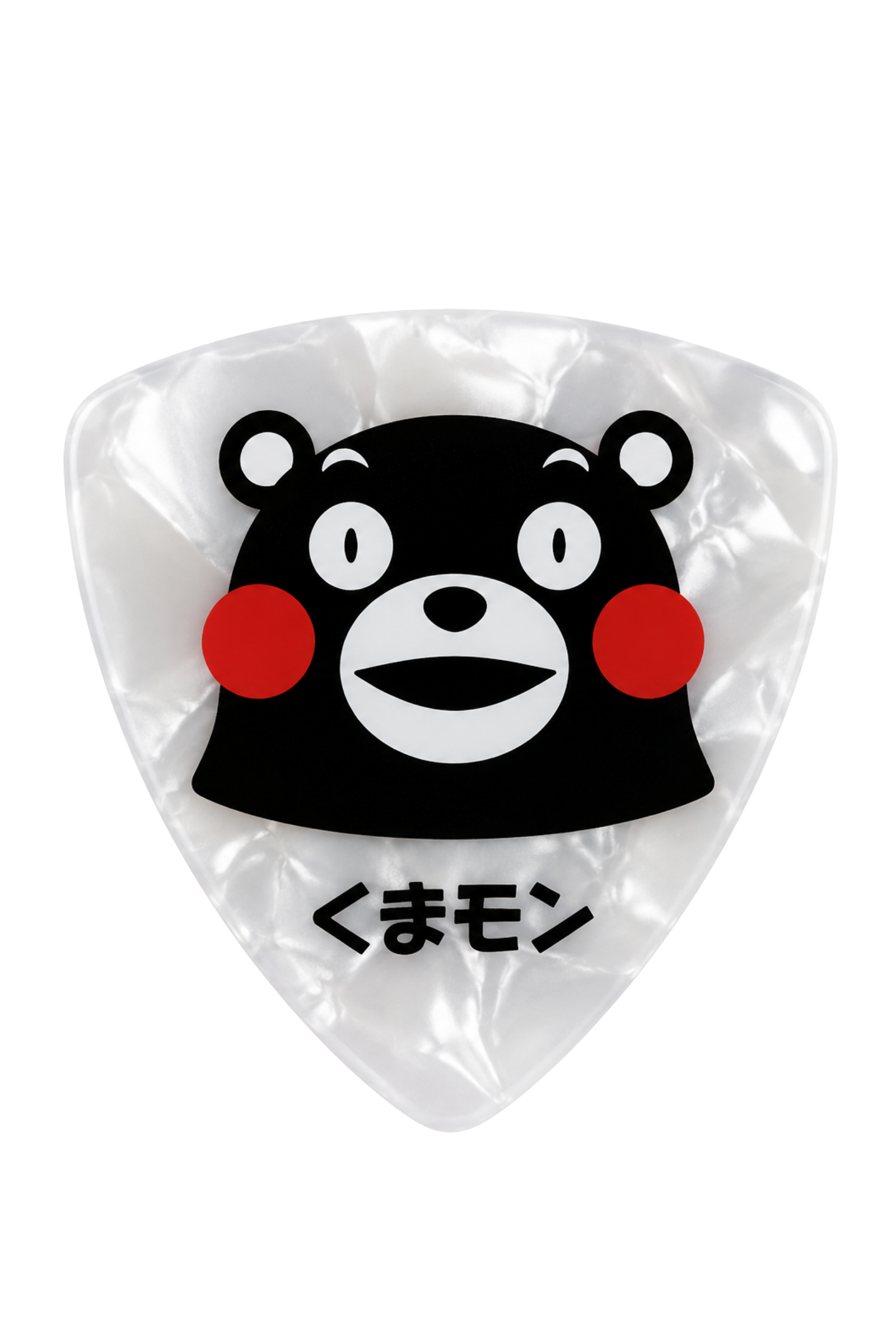 Kumamon Pearl Triangle Guitar Pick (0.75mm)