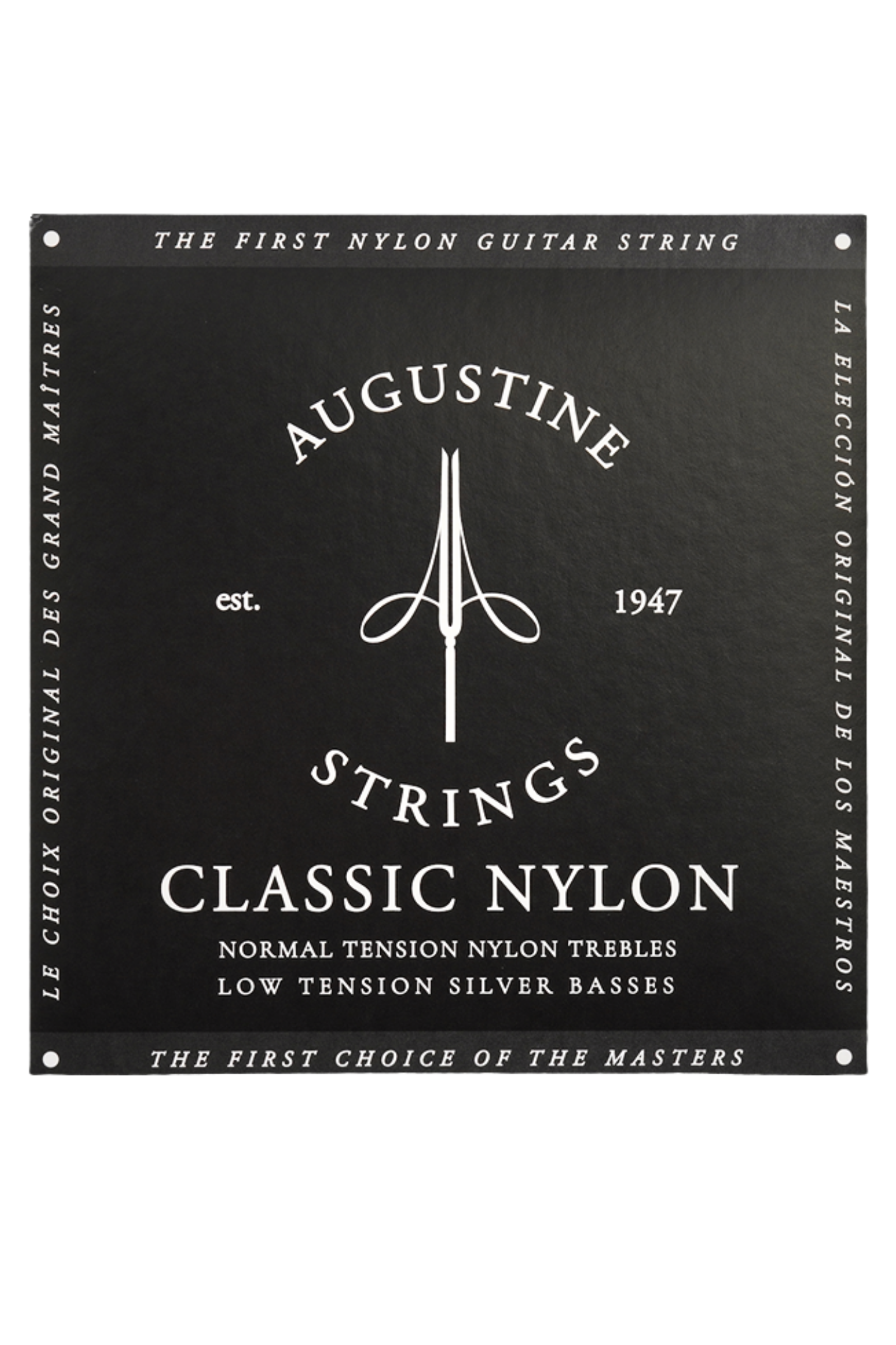 Augustine Black Classical Strings Low Tension