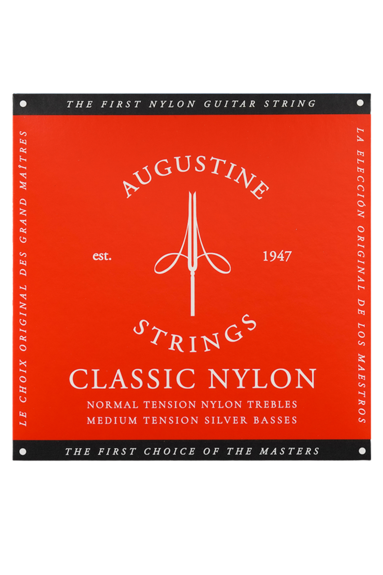 Augustine Red Classical Strings Normal Tension