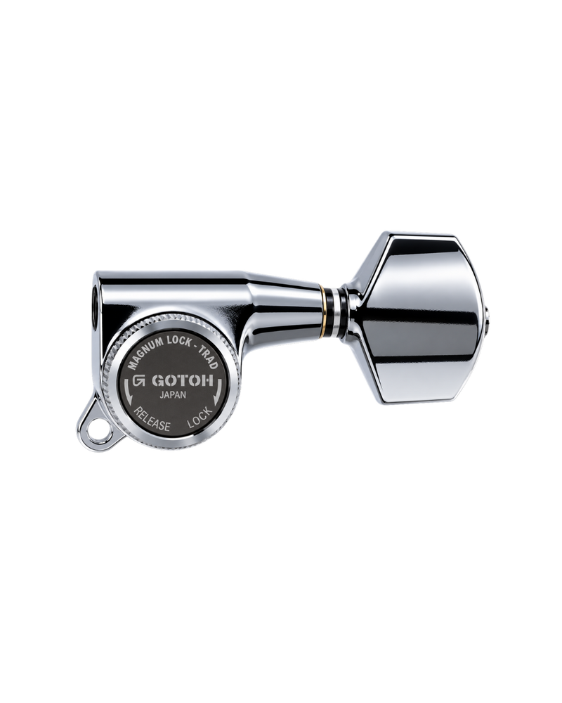 GOTOH SG301-07 MG-T 3L3R Locking Machine Heads – Chrome (Set of 6)