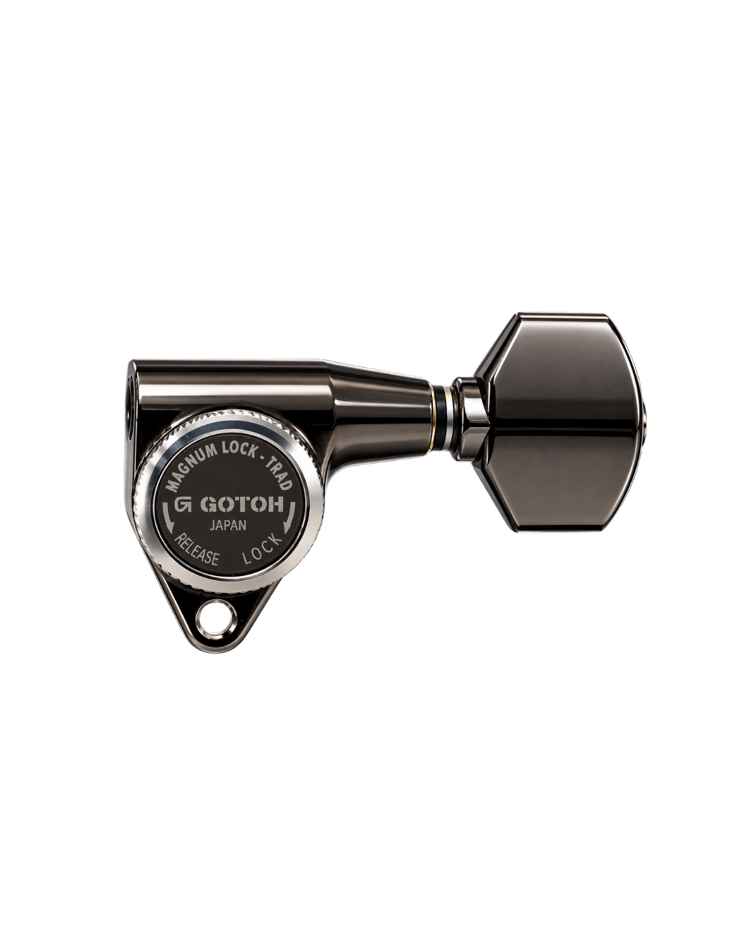 GOTOH SG301-07 MG-T 3L3R Locking Machine Heads – Cosmo Black (Set of 6)