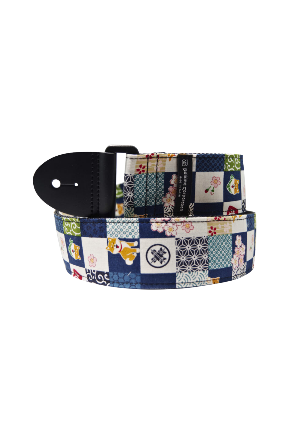 DAIKING DGS-SPB Shiba Inu Patch Blue Strap