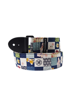 DAIKING DGS-SPB Shiba Inu Patch Blue Strap