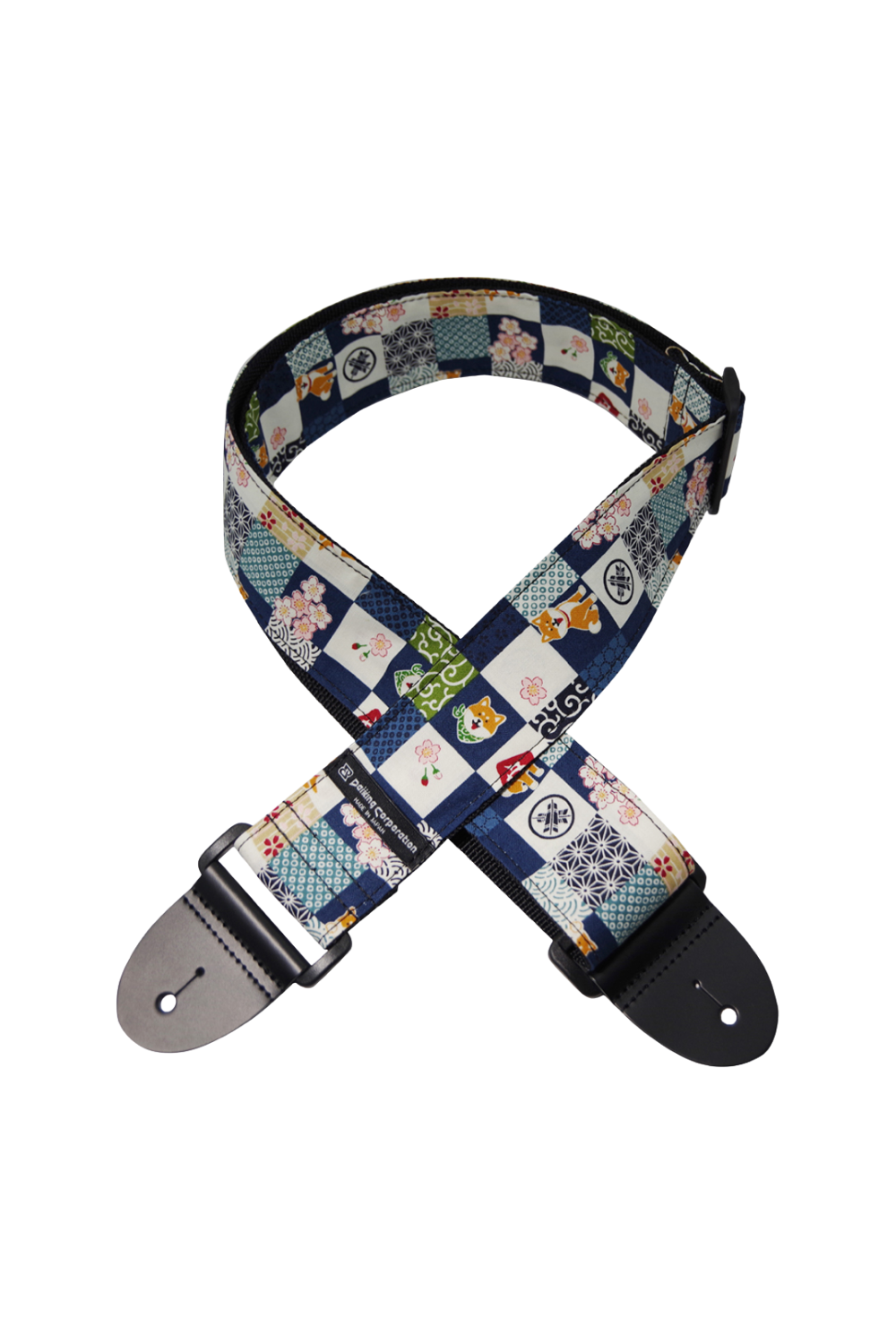 DAIKING DGS-SPB Shiba Inu Patch Blue Strap