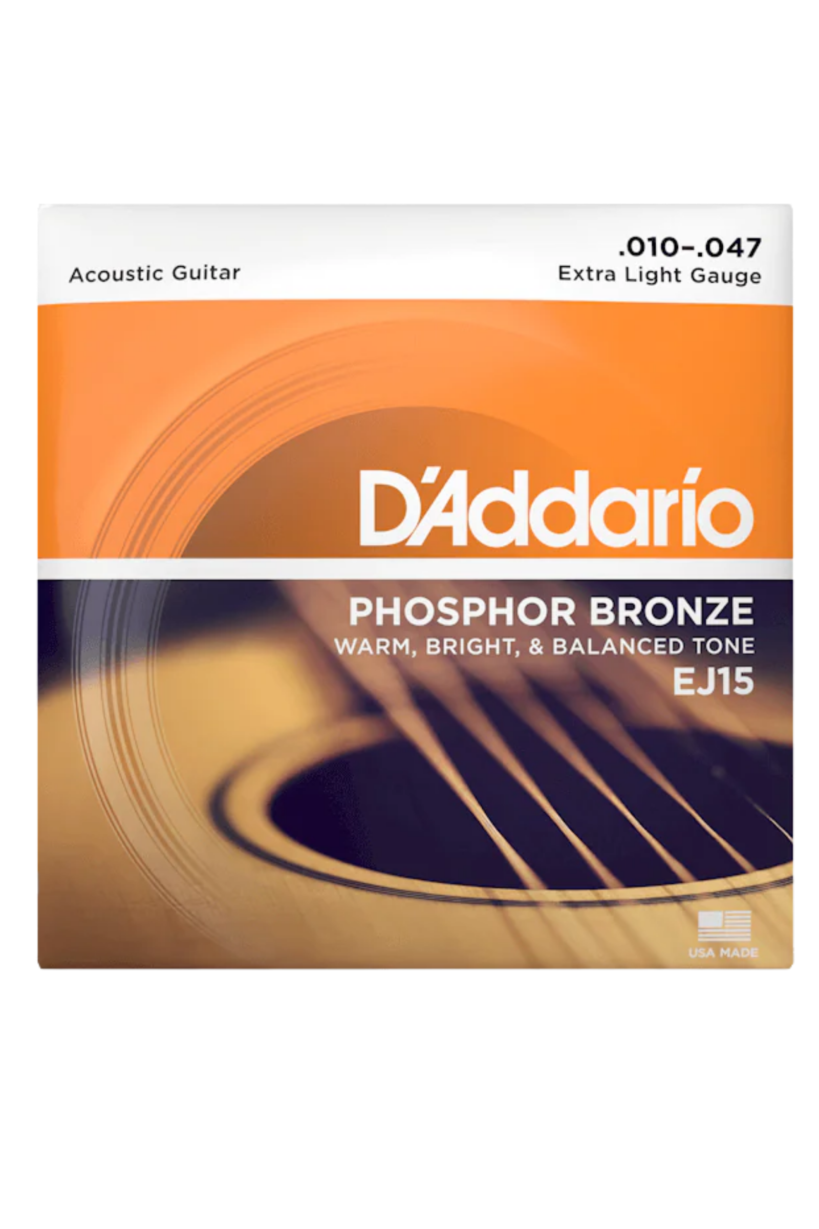 D'Addario Phosphor Bronze Acoustic 10-47