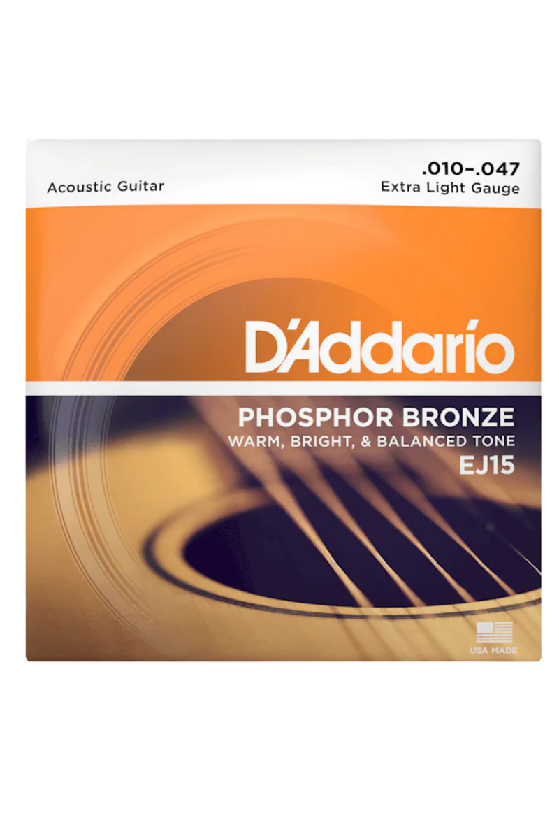 D'Addario Phosphor Bronze Acoustic 10-47
