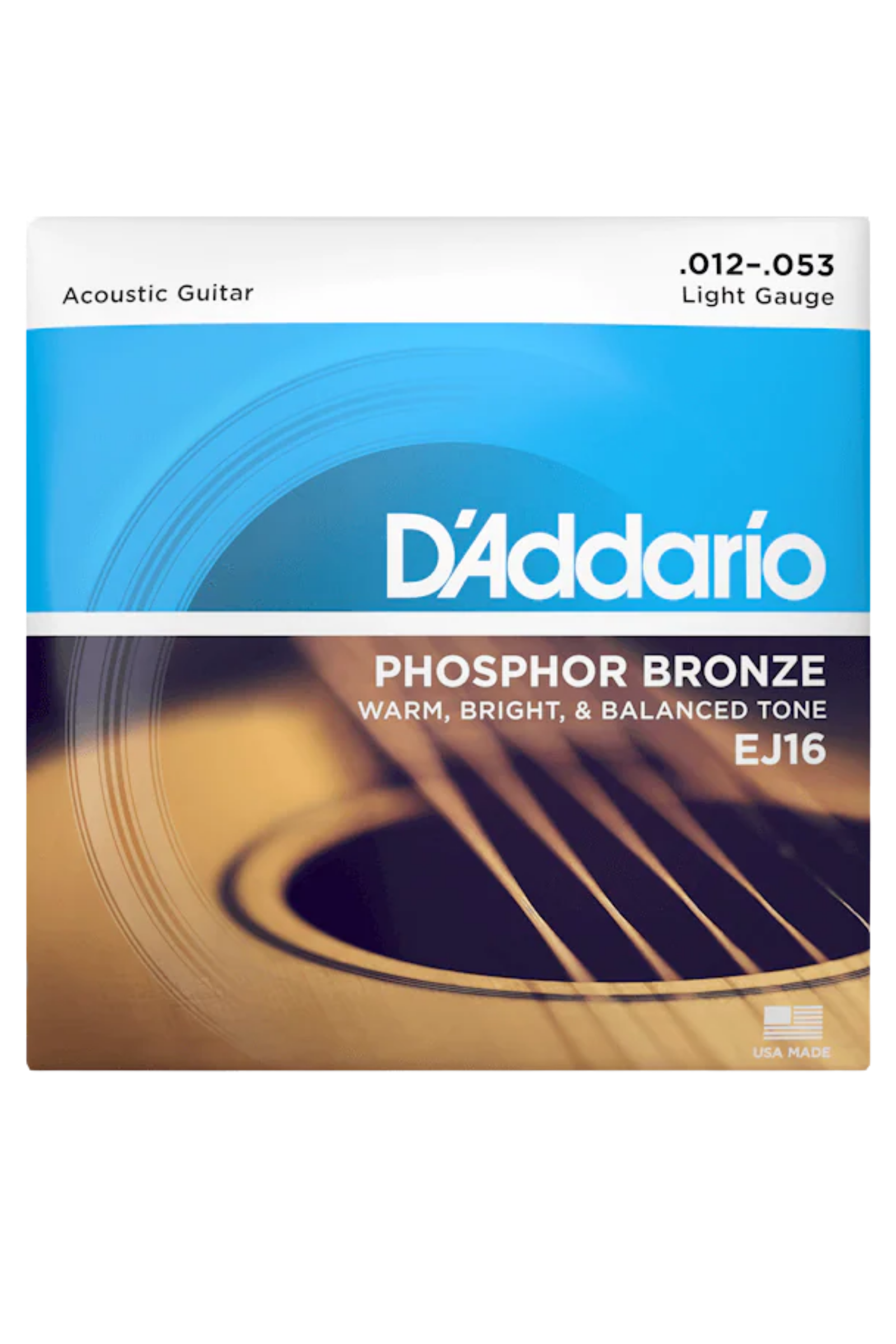 D'Addario Phosphor Bronze Acoustic 12-53