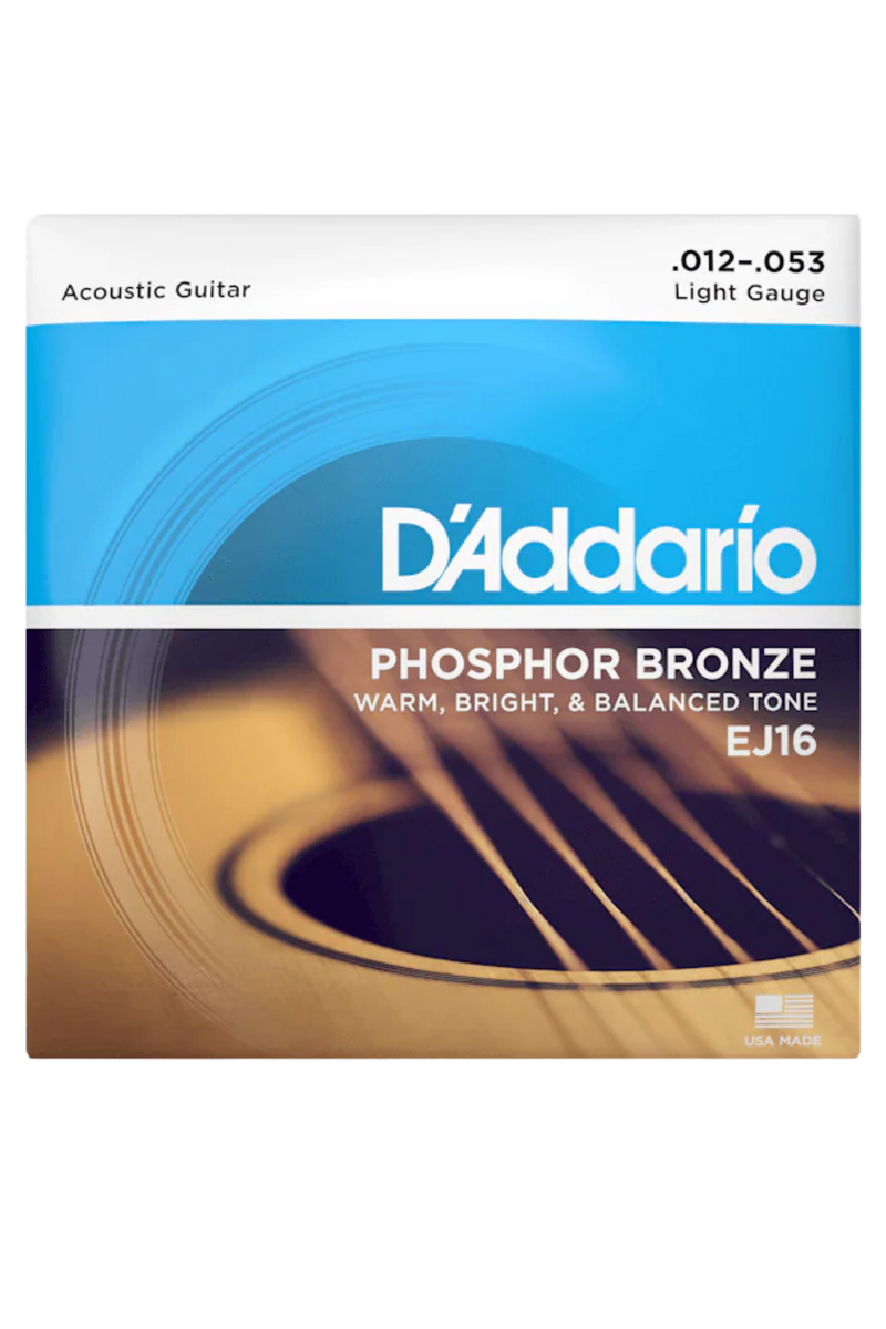 D'Addario Phosphor Bronze Acoustic 12-53