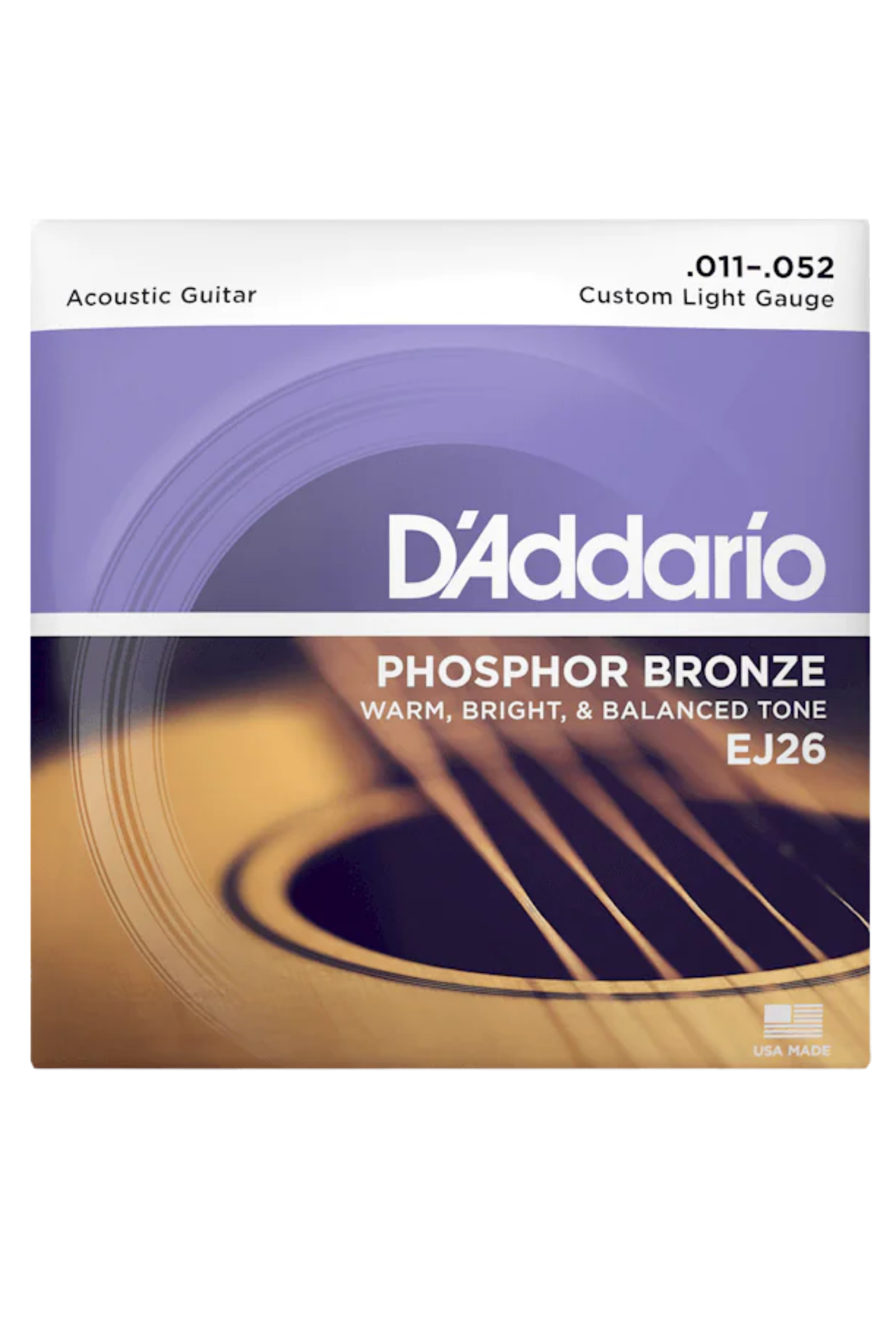D'Addario Phosphor Bronze Acoustic 11-52