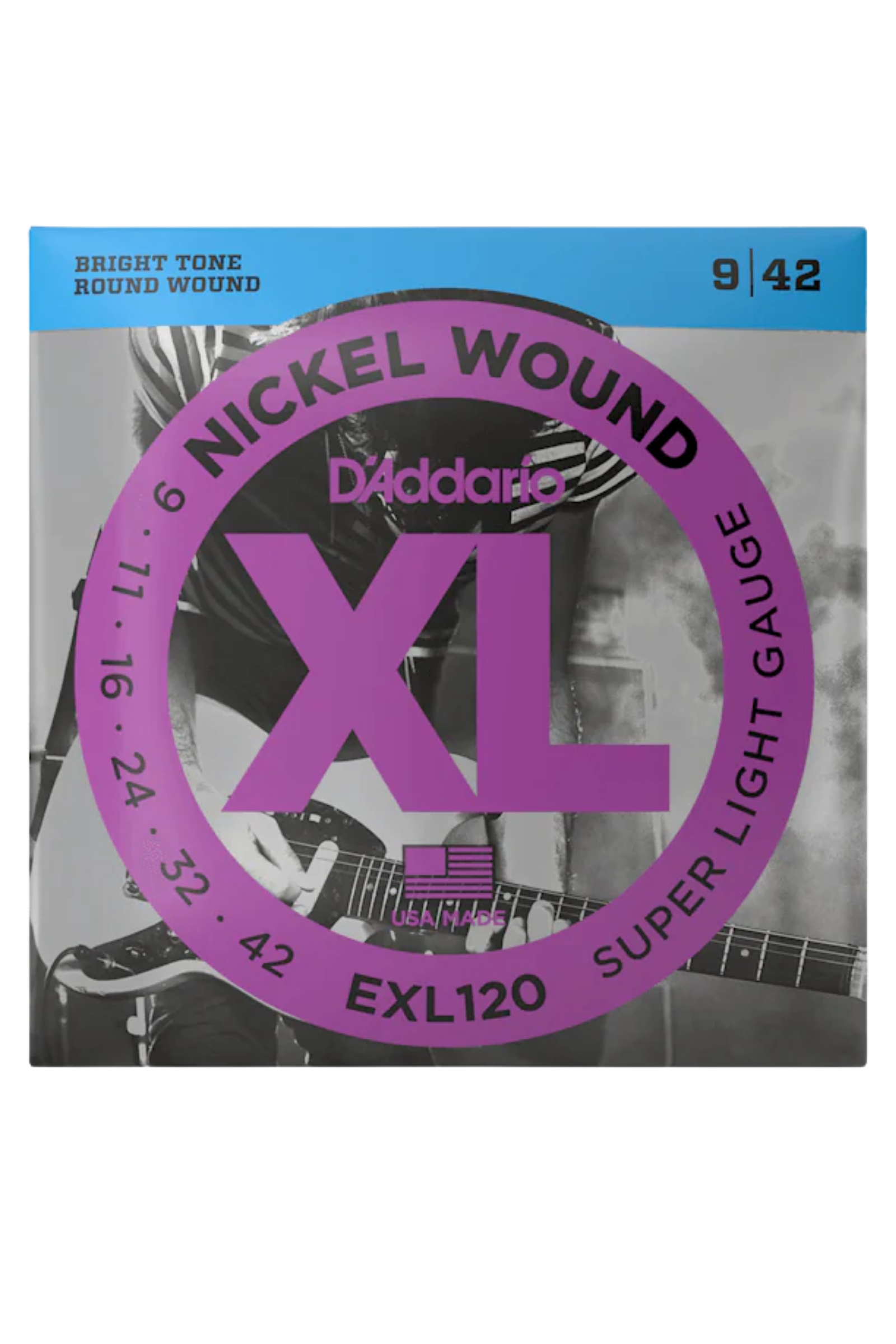 D’Addario XL Nickel 09–42 Super Light