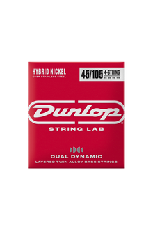 Dunlop Dual Dynamic Hybrid Nickel Bass Strings 45-105