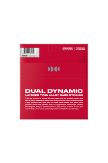 Dunlop Dual Dynamic Hybrid Nickel Bass Strings 45-105