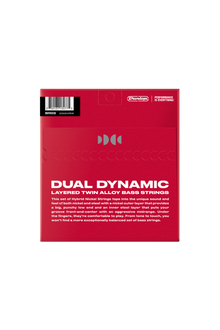 DUNLOP DUAL DYNAMIC HYBRID NICKEL BASS STRINGS 45-125