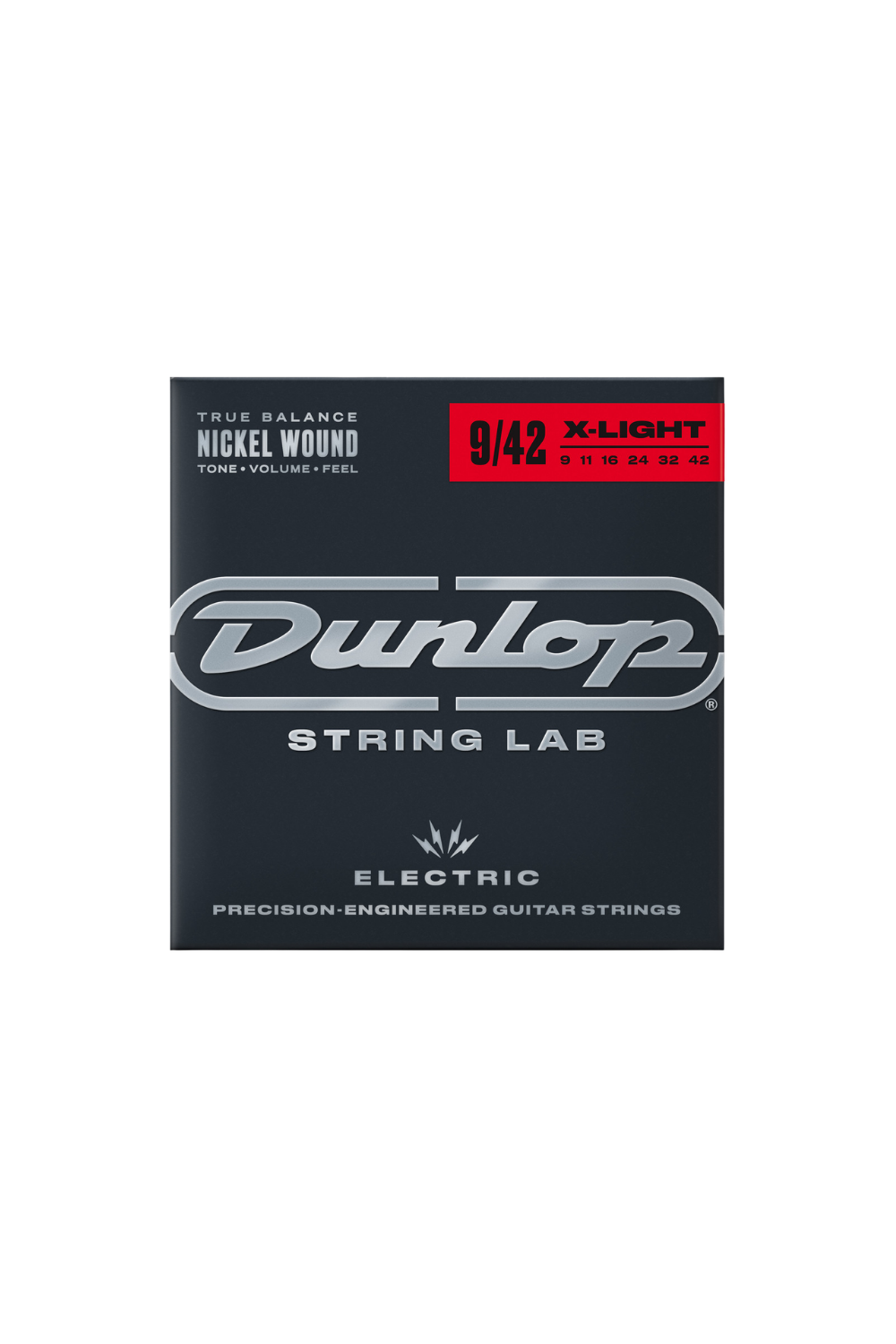 DUNLOP NICKEL WOUND ELECTRIC STRINGS 9-42