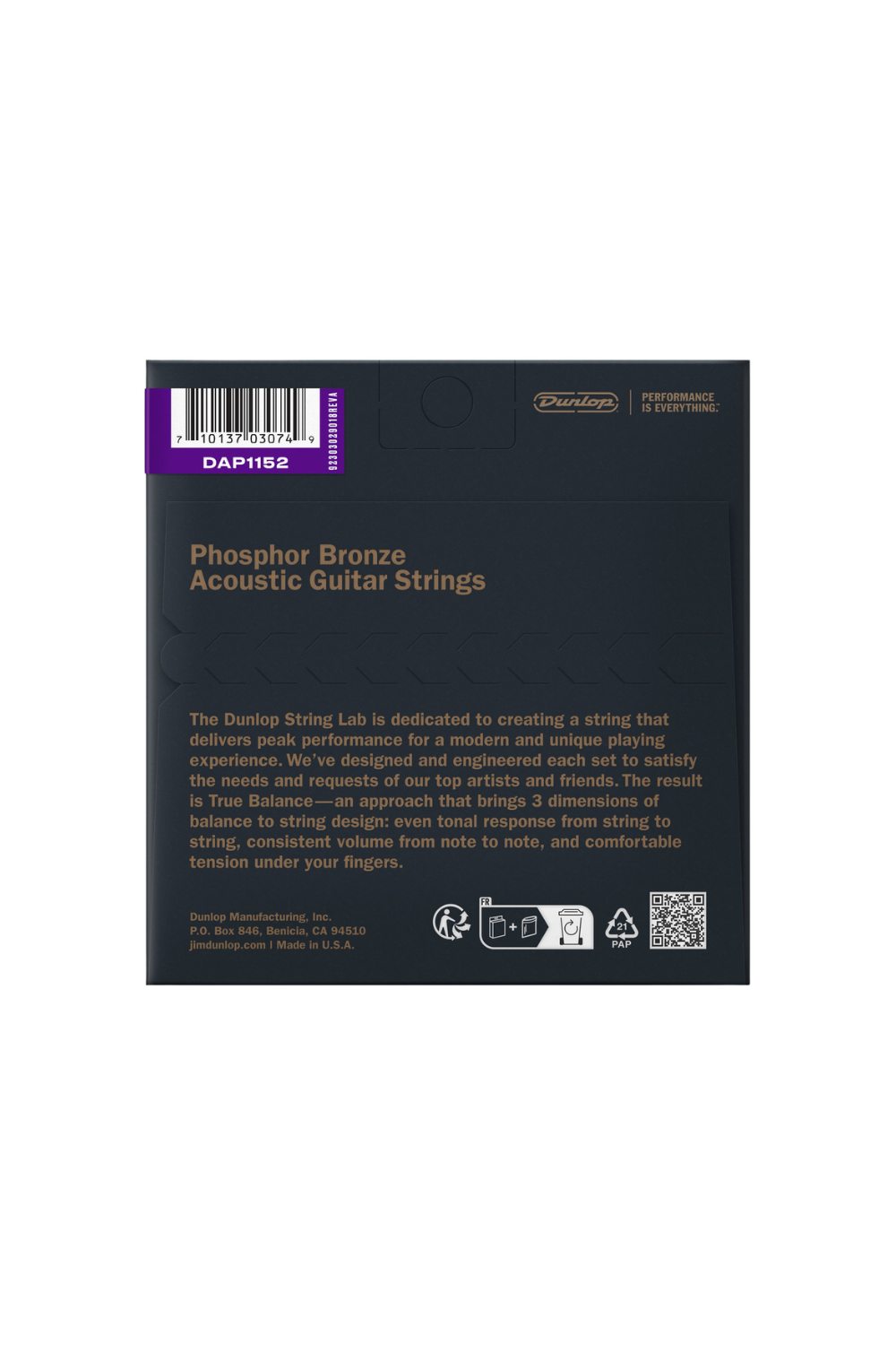 Dunlop Phosphor Bronze Acoustic 11-52