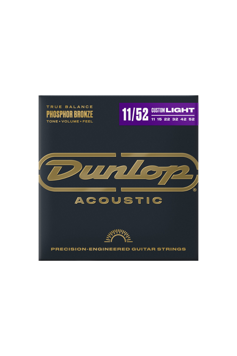 DUNLOP PHOSPHOR BRONZE ACOUSTIC 11-52