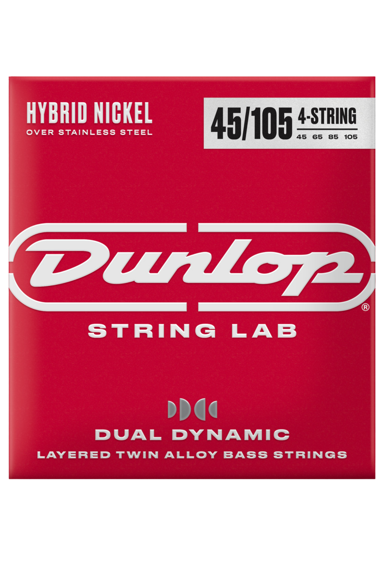Dunlop Dual Dynamic Hybrid Nickel Bass Strings 45-105
