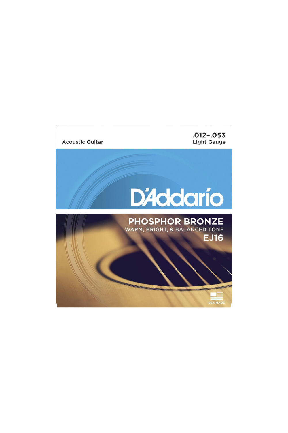 D'Addario Phosphor Bronze Acoustic 12-53