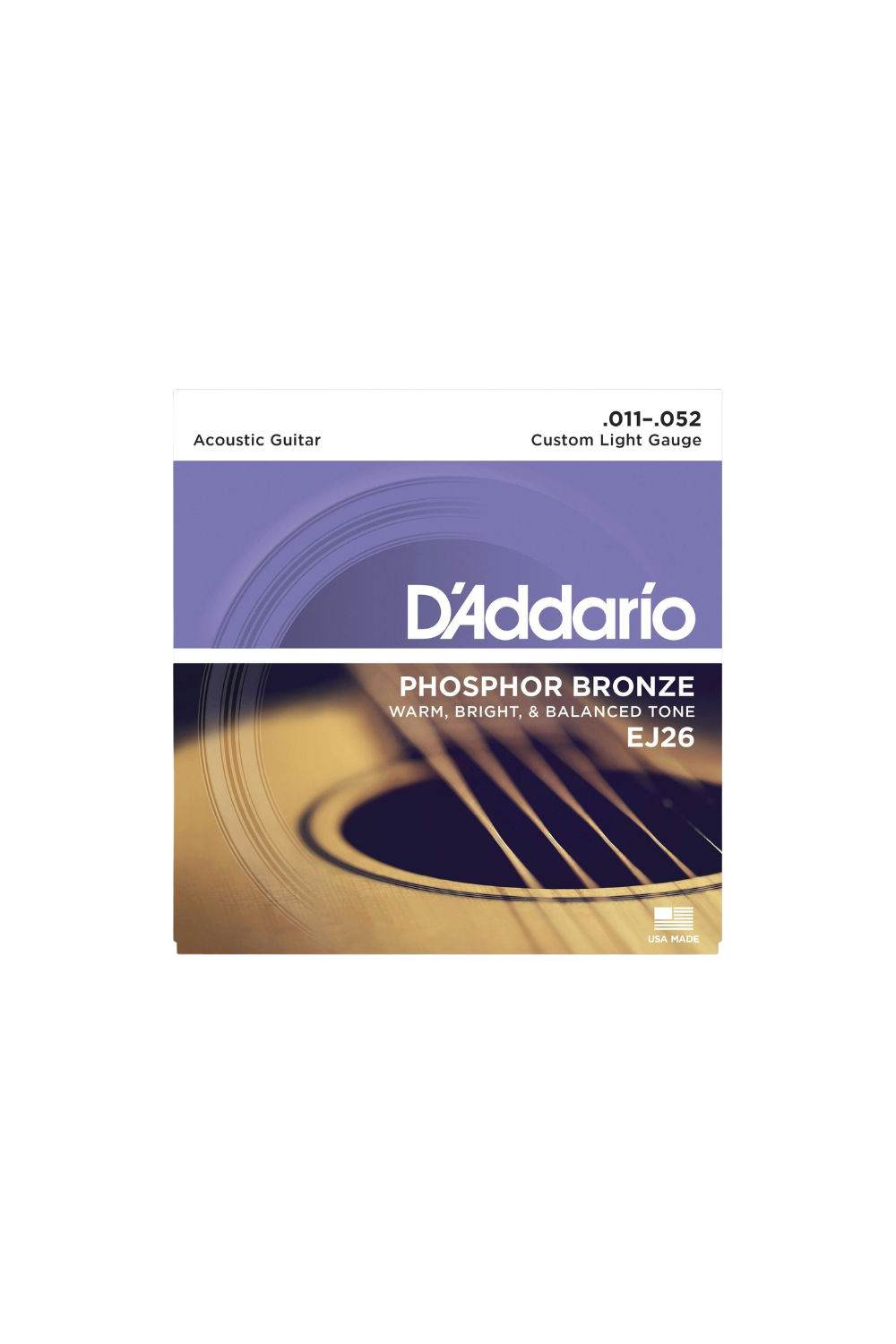 D'Addario Phosphor Bronze Acoustic 11-52