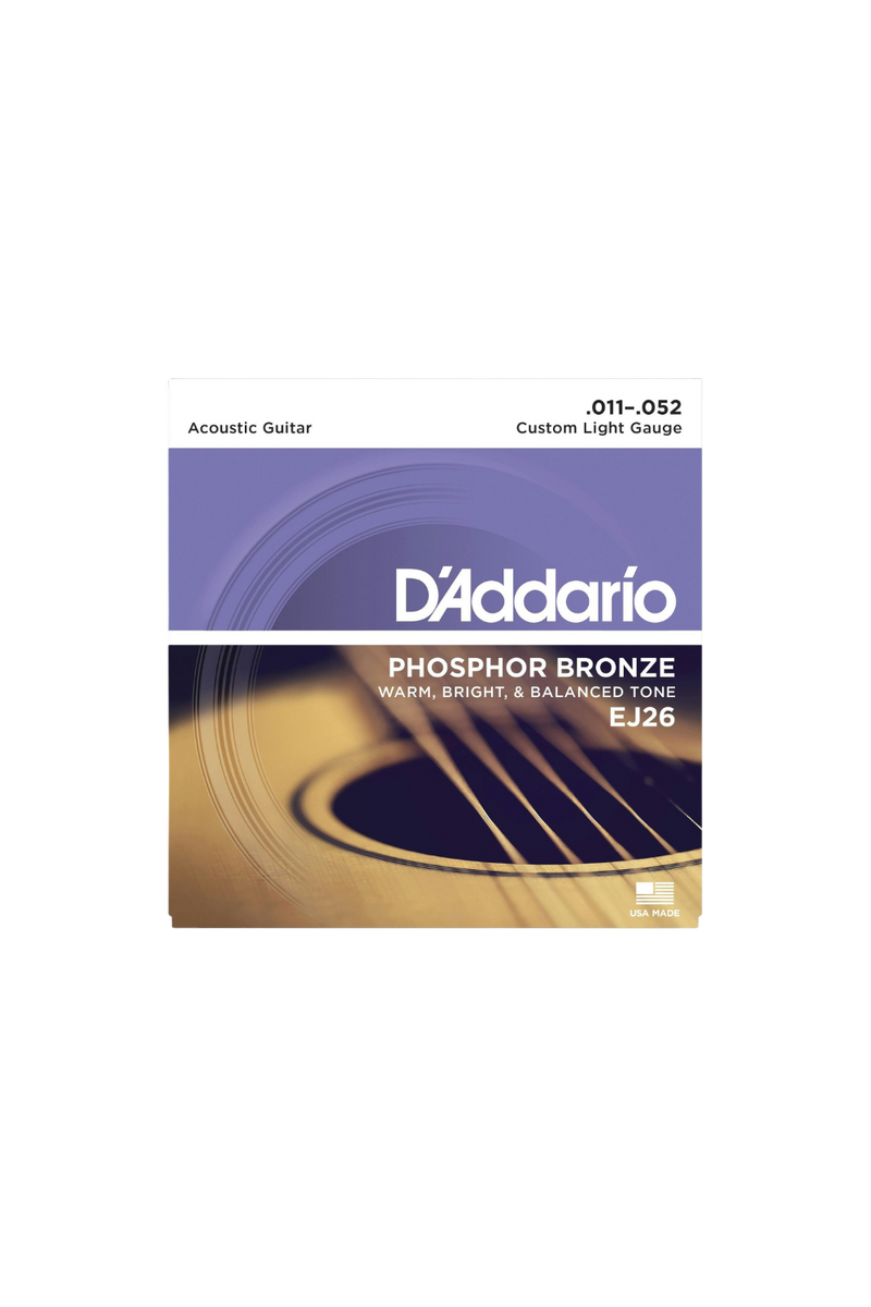 D’Addario Phosphor Bronze Acoustic 11–52