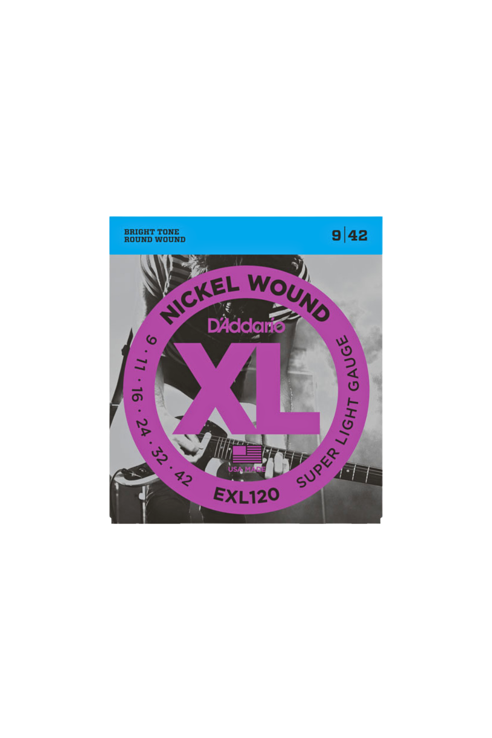D’Addario XL Nickel 09–42 Super Light