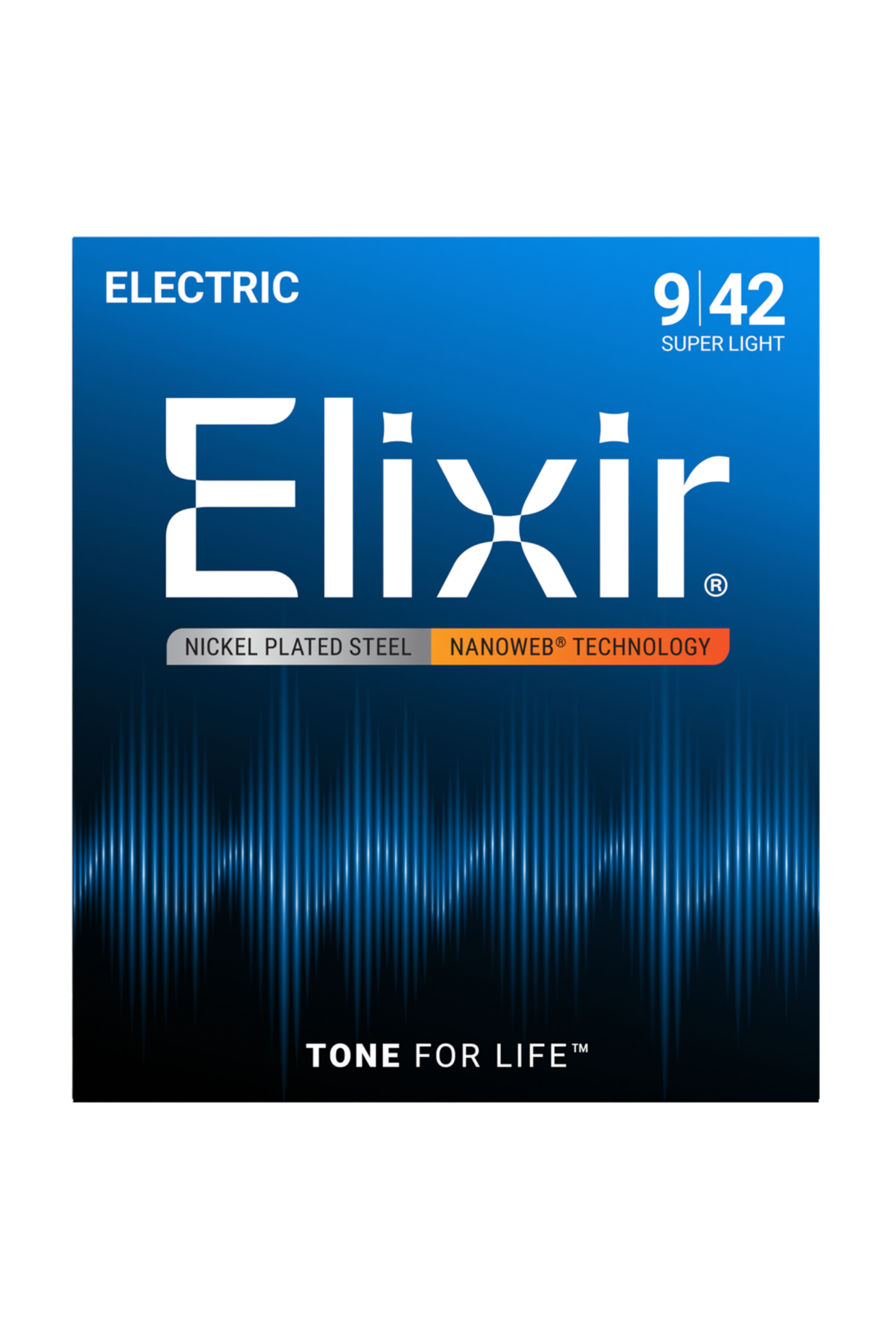 Elixir NANOWEB Electric Guitar Strings Light 9-42