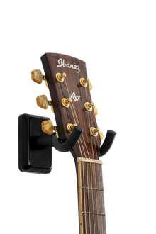 GATOR Black Wall Mount Guitar Hanger