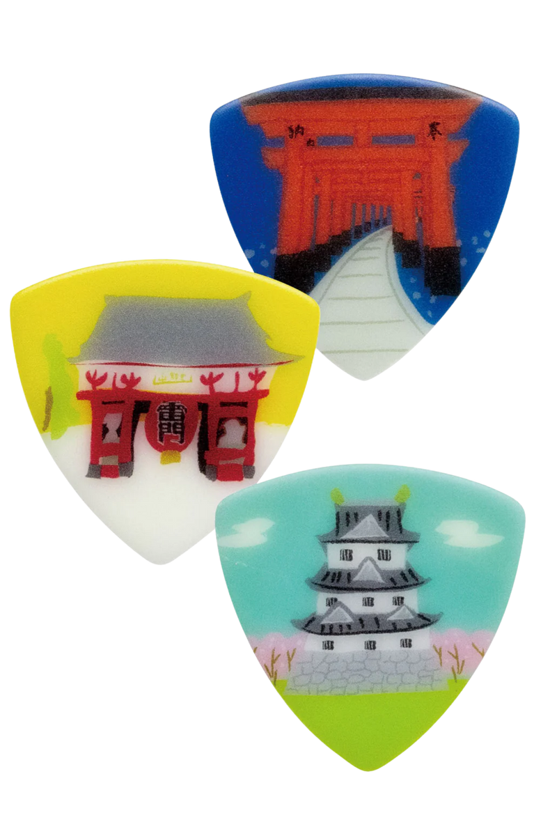 PICKBOY Japanese Pick Set Landmarks PB100-TM