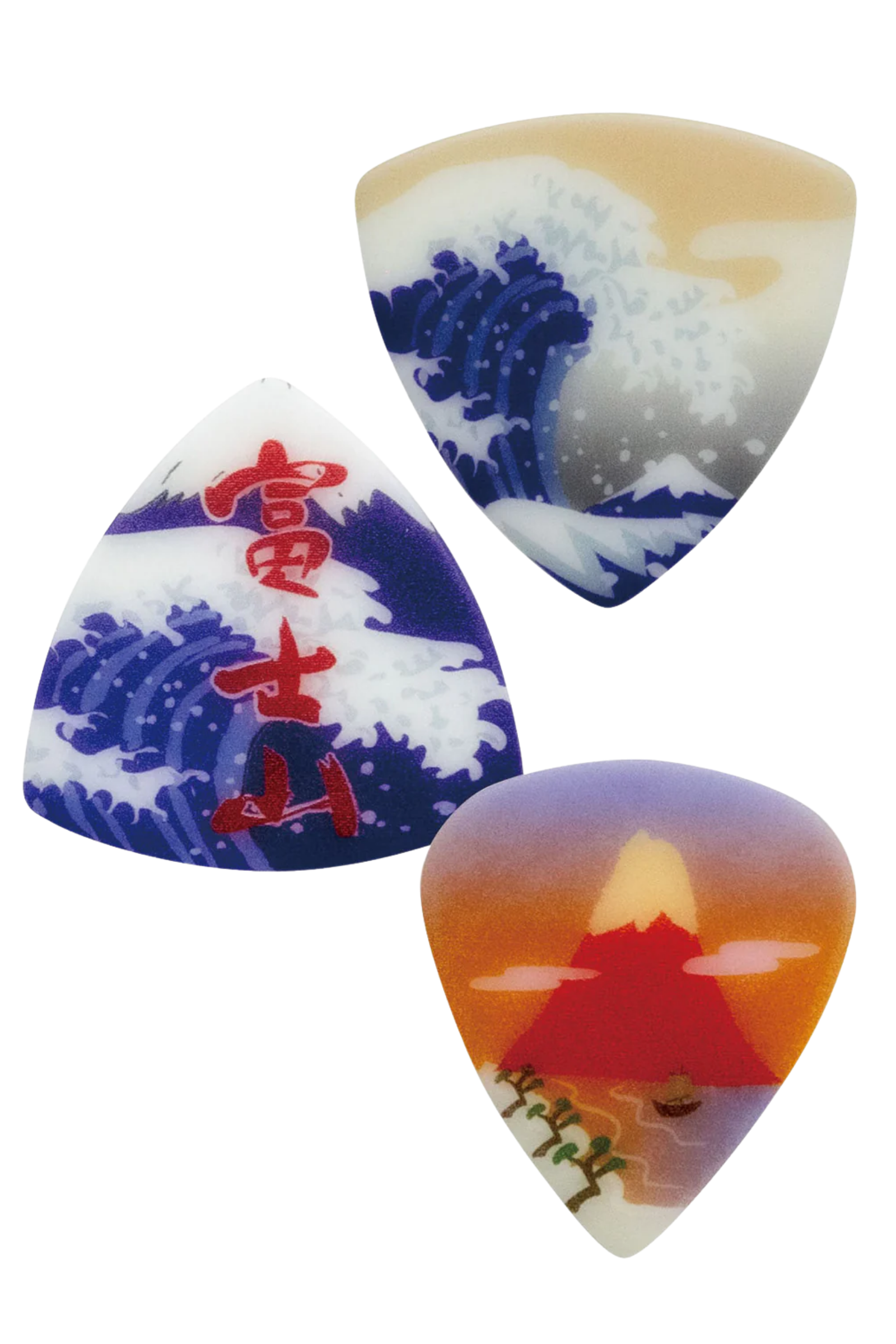 PICKBOY Japanese Pick Set Mt. Fuji PB100-MTF