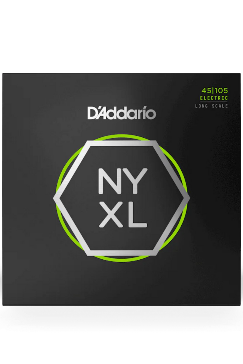 D'Addario NYXL Nickel 4-String Bass Strings 45-105