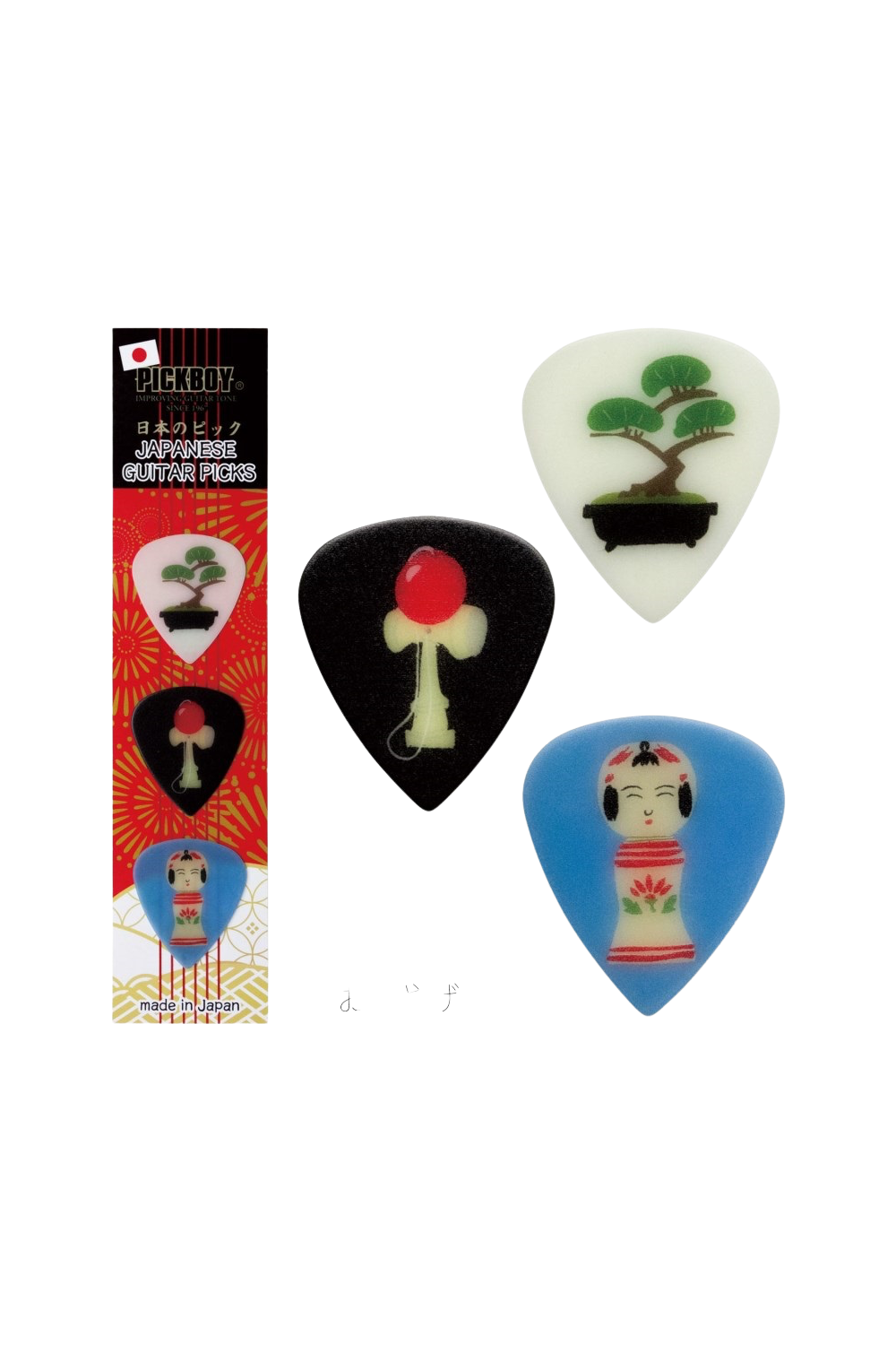 PICKBOY Japanese Pick Set Omiyage PB100-MG