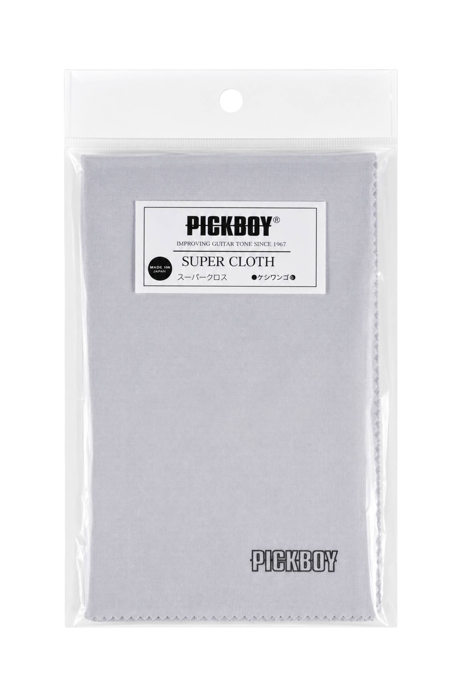 PICKBOY Super Cloth CL-150/GY Silver Grey