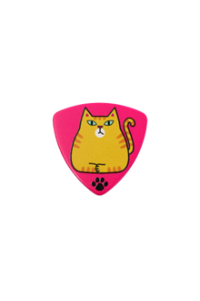 Daiking Brown Tabby Cat Guitar Pick – 0.75mm
