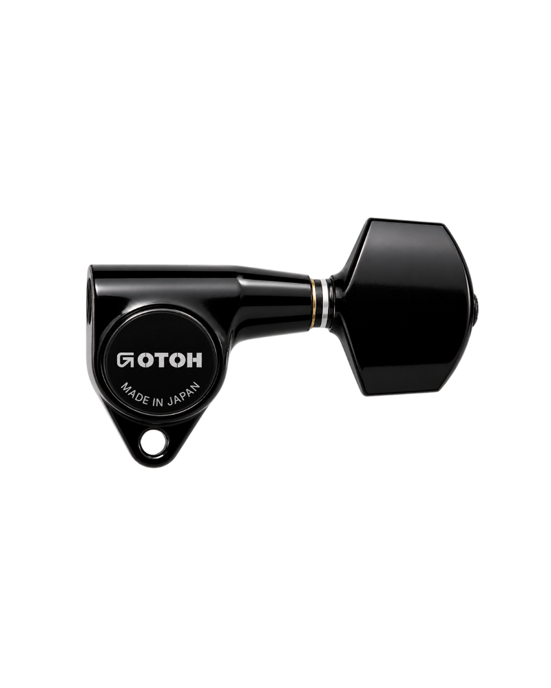 GOTOH SG301-01 3L3R Machine Heads – Black (Set of 6)