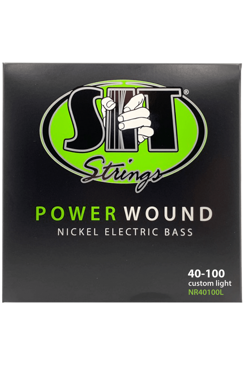 SIT Power Wound Nickel 4-String Bass Strings 40-100
