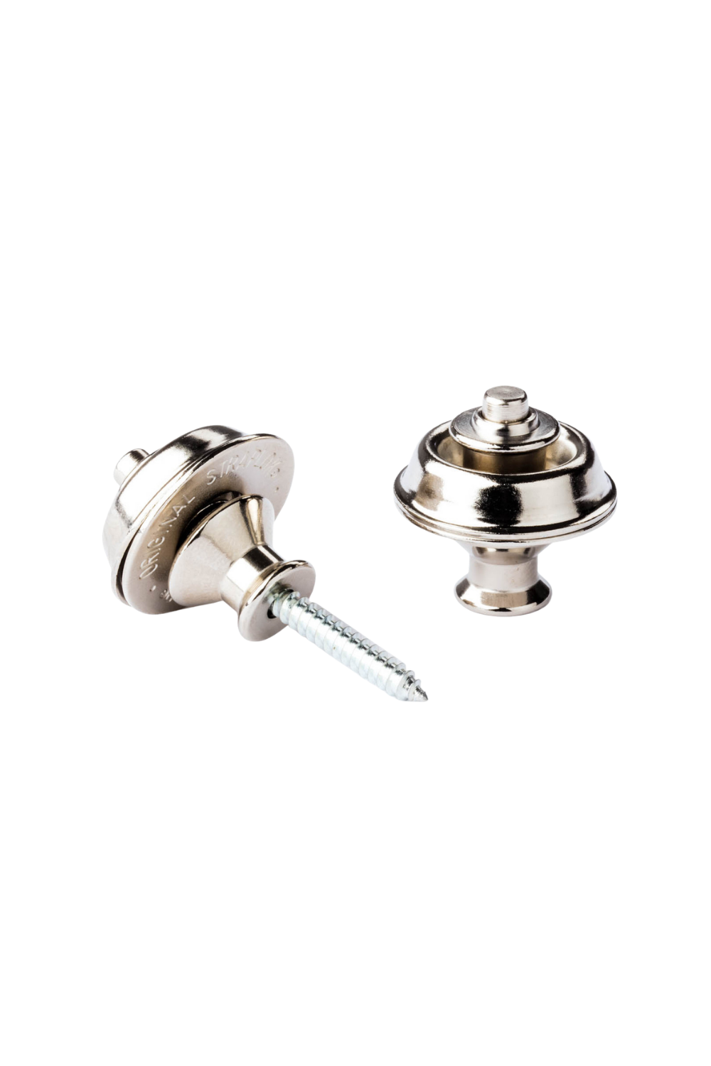 Dunlop Straplok Strap Retainers Dual Design Nickel