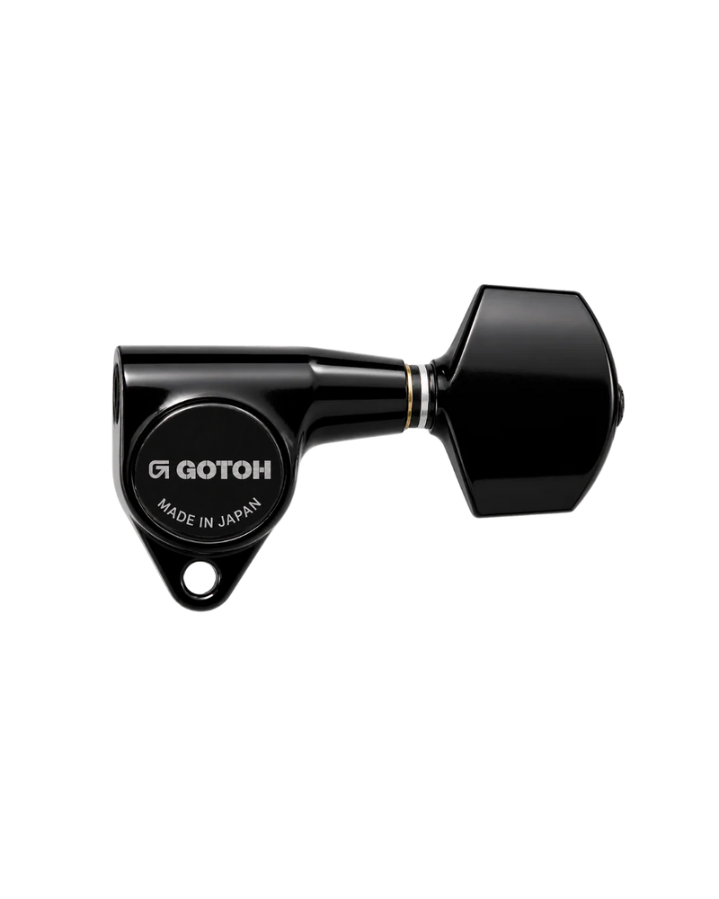 GOTOH SG301-01 3L3R Machine Heads – Black (Set of 6)