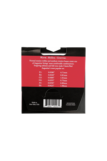 Augustine Red Classical Strings Normal Tension