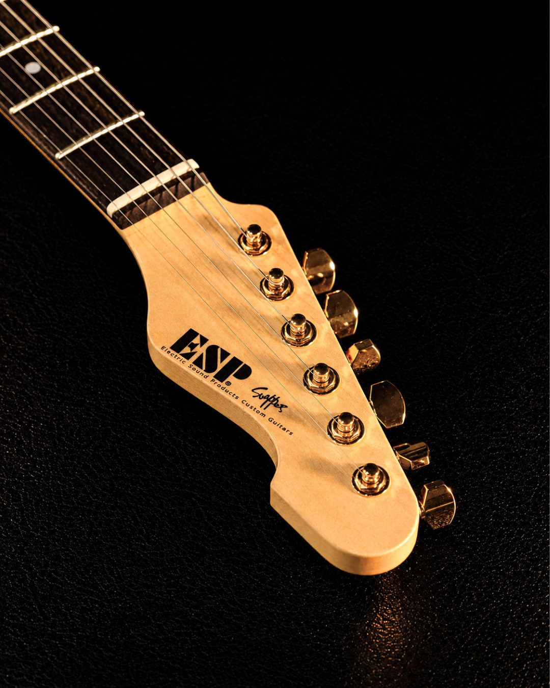 ESP Snapper AL - Glitter Storm Black