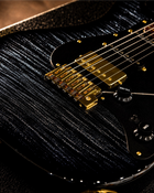 ESP Snapper AL - Glitter Storm Black